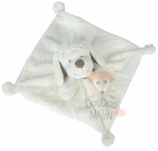 Influx baby comforter dog white grey bandana star 